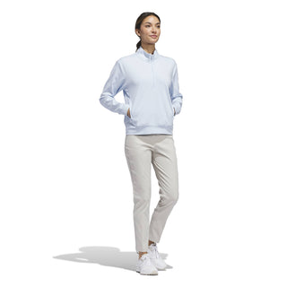 Womens Ultimate Quarter Zip Mid Layer - Crystal Sky