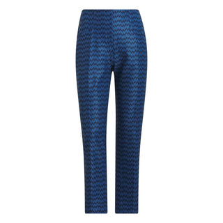 Adidas Womens Ultimate365 Printed Ankle Trousers - Dusky Petrol