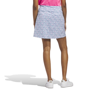 Adidas Womens Ultimate365 Printed Knit Skort - Crystal Sky