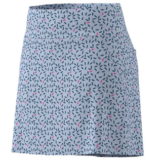 Adidas Womens Ultimate365 Printed Knit Skort - Crystal Sky