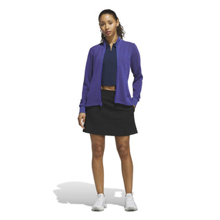 Performance Texture Full Zip Jacket - Dual Indigo