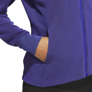 Performance Texture Full Zip Jacket - Dual Indigo