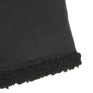 Sherpa Fleece Neck Snood - Black