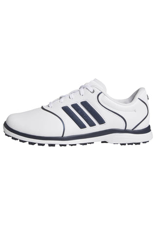 Adidas Womens Alphaflex Zoysia Waterproof Golf Shoes - White & Navy