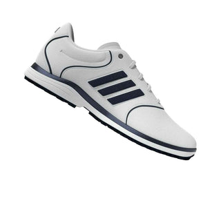 Adidas Womens Alphaflex Zoysia Waterproof Golf Shoes - White & Navy
