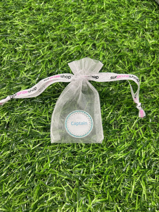 Personalised Ball Marker - Aqua Glitter TEST