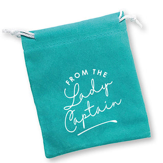 From The Lady Captain Bag, Tees & Pencil Set - Aqua