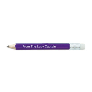 From the Lady Captain 2025 Golf Ball Marker and Visor Clip Set - Purple