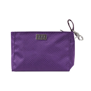Surprizeshop Lady Golfer Honeycomb Design Clip Handbag - Purple