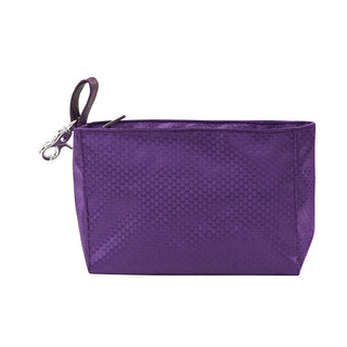 Surprizeshop Lady Golfer Honeycomb Design Clip Handbag - Purple