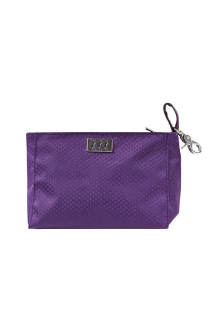 Surprizeshop Lady Golfer Honeycomb Design Clip Handbag - Purple