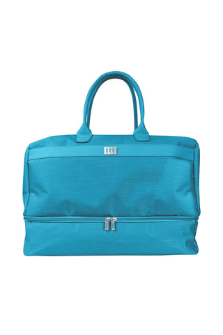 Lady Golfer Honeycomb Design Golf Holdall- Aqua