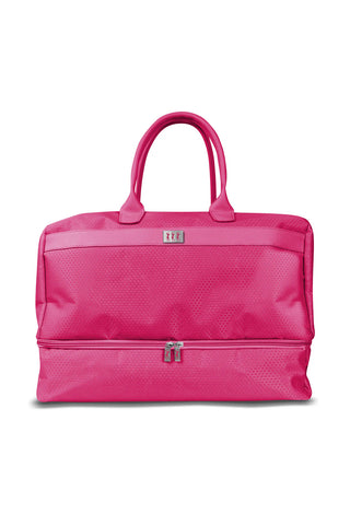 Lady Golfer Honeycomb Design Golf Holdall- Pink