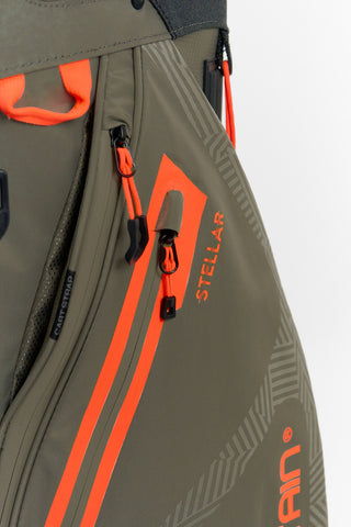 Sun Mountain Water-Resistant Stellar Cart Golf Bag - Mocha & Dawn