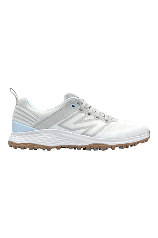 New Balance Womens Waterproof Golf Shoes - Fresh Foam Contend V2 - Spikeless White/Grey