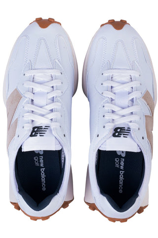 Women's 327 Golf Shoes - White/Tan