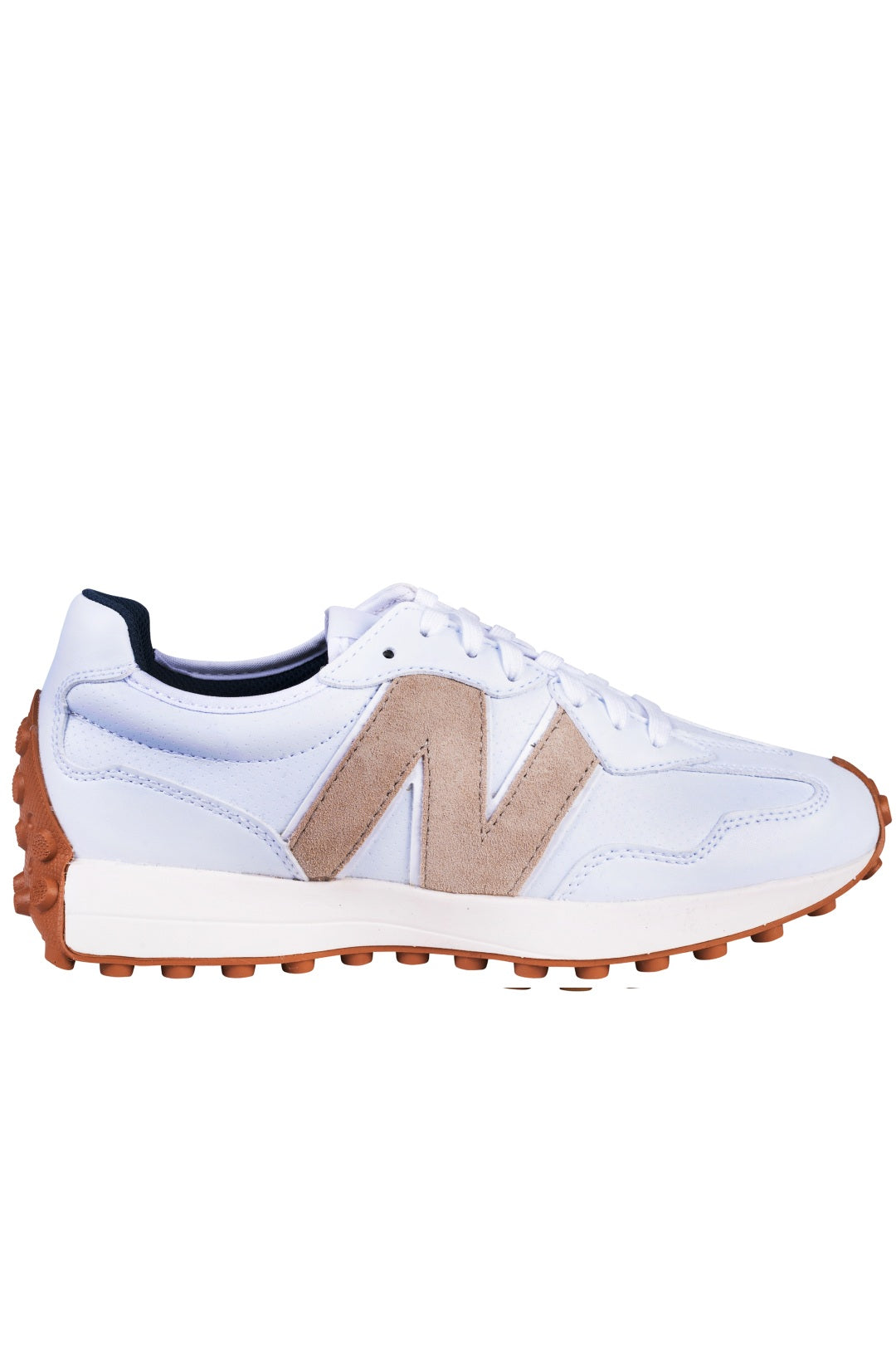 Angemama New Balance Women's 327 Golf Shoes (White/Tan) – Surprizeshop