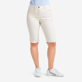 Nivo Ladies Nalini Long Golf Short - Cream