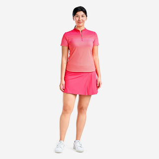 Nivo Ladies Lynda Cap Sleeve Polo - Cherry