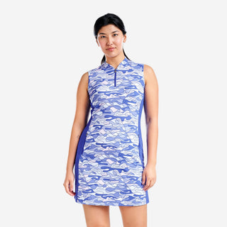 Nivo Ladies Leanna Sleeveless Golf Dress - Cobalt