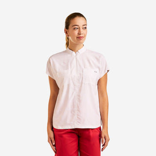 Vero Cap Sleeve Ladies Golf Shirt - White Cream