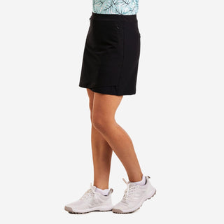 Monroe Pull-On Golf Skort - Black