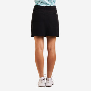 Monroe Pull-On Golf Skort - Black