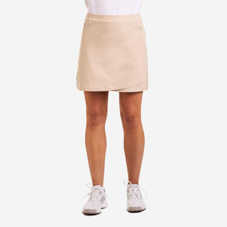 Monroe Pull-On Golf Skort - Cream