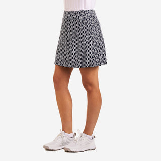 Liora Golf Skort - Navy & White