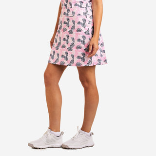Liora Golf Skort - Rose & Navy
