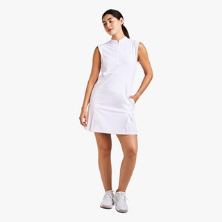 Aviana Lightweight Golf Dress - White