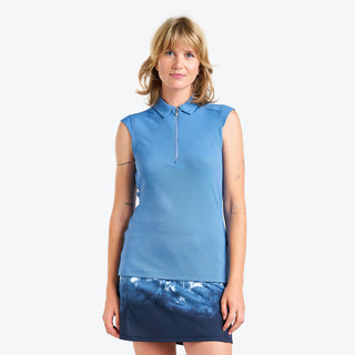 Nivo Ladies Nikki II Sleeveless Polo - Sea Reflection