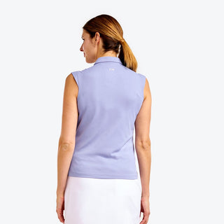 Nivo Ladies Nikki II Sleeveless Polo - Pansy Garden