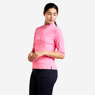 Ladies Noa II Half Sleeve Polo - Sachet Pink
