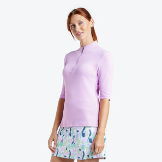 Ladies Noa II Half Sleeve Polo - Bubble Gum