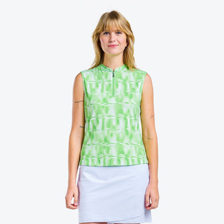 Nivo Ladies Linnea Sleeveless Liv Cool Mock - Mojito