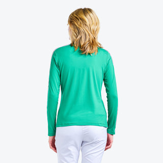 Nivo Ladies Gianna Long Sleeve Mock - Jalapeno