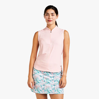 Fergie Sleeveless Polo - Crystal Rose