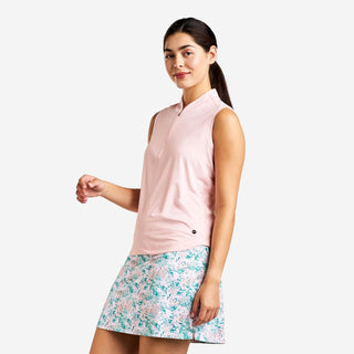 Fergie Sleeveless Polo - Crystal Rose