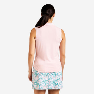 Fergie Sleeveless Polo - Crystal Rose