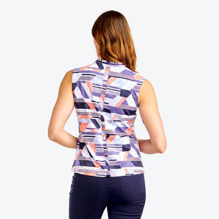 Nivo Ladies Linnea Sleeveless Polo - Future Dusk