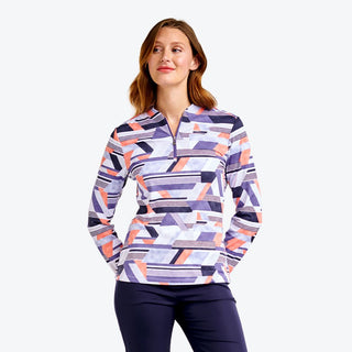 Nivo Ladies Lolita Long Sleeve Mock - Future Dusk