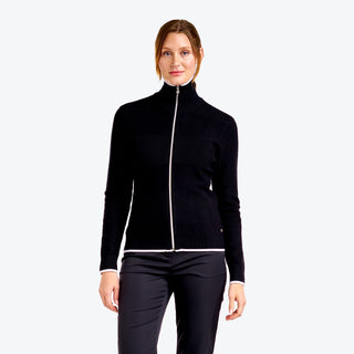 Nivo Ladies Mona Golf Cardigan - Black