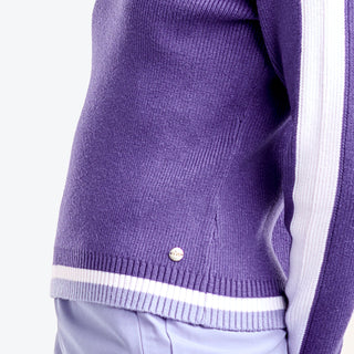 Nivo Ladies Golf Daniela Zip Sweater - Future Dusk