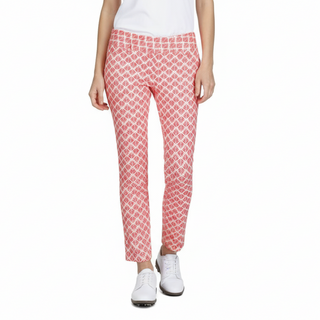 Tail Mulligan Ankle Pull On Ladies Golf Trousers - Palacio Geo - 28 inch