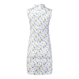 Pure Golf Miley Sleeveless Ladies Golf Dress - Ethereal Bouquet