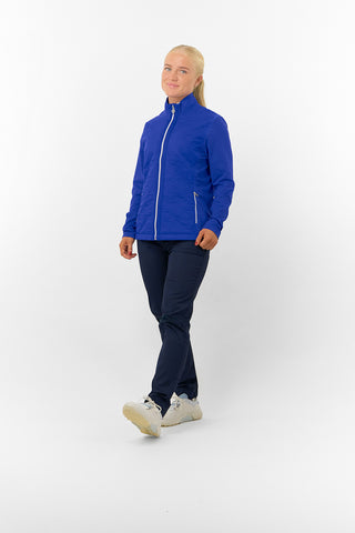 Pure Golf Irina Long Sleeve Padded Jacket - Bluebell