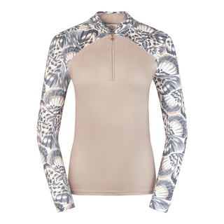 Pure Golf Maple Long Sleeve Golf Top - Kocho Dream