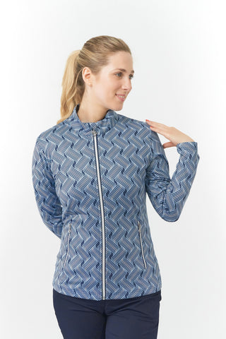 Pure Golf Auttie Winter Ladies Golf Jacket - Optical Weave