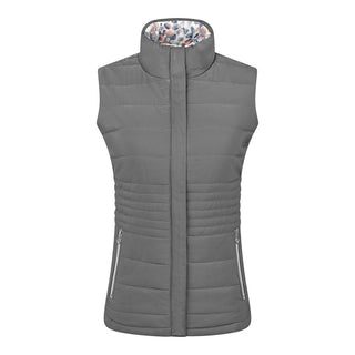 Pure Golf Eve Reversible Ladies Golf Gilet - Autumn Embers